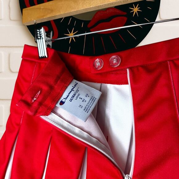 Champion Ultrafuse Wildcats Red Pleated Athletic Skirt - Picture 3 of 4